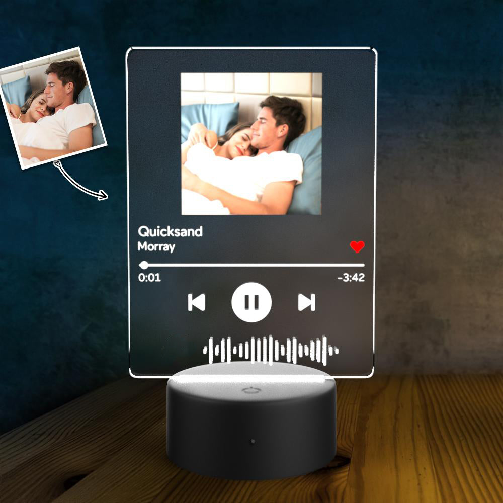 Scannable Music Code Night Light