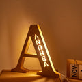 Wooden Letter Night Light