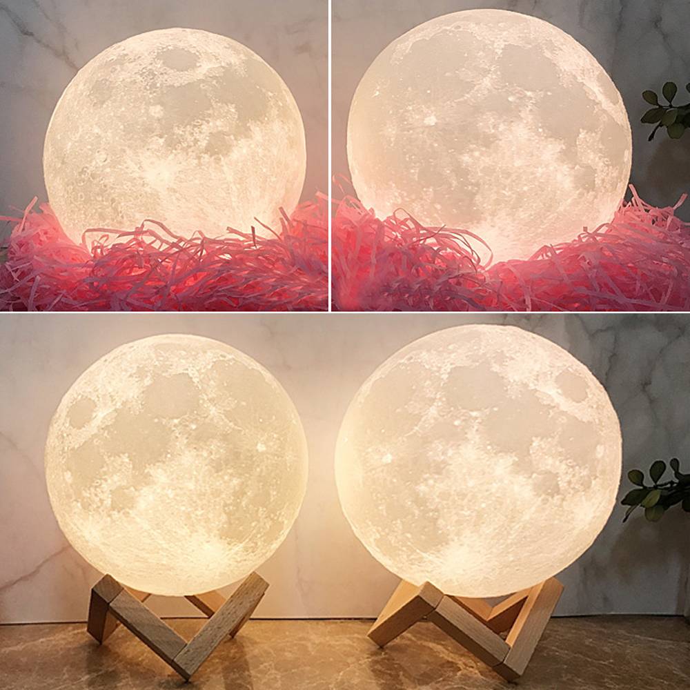 3D Photo Moon Lamp