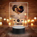 Scannable Heart Code Night Light