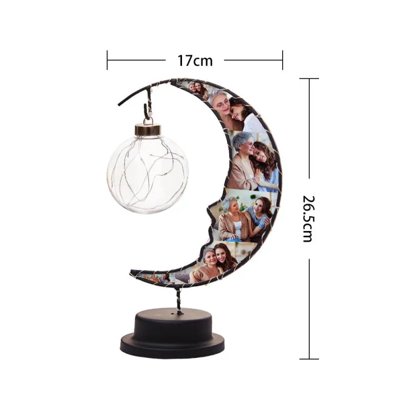 Personalized Photo Moon Light