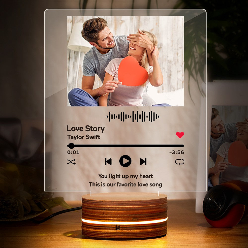 Scan Code Music Plaque