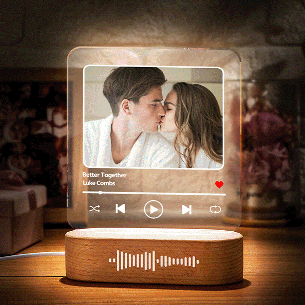 Scannable Code Keychain Night Light