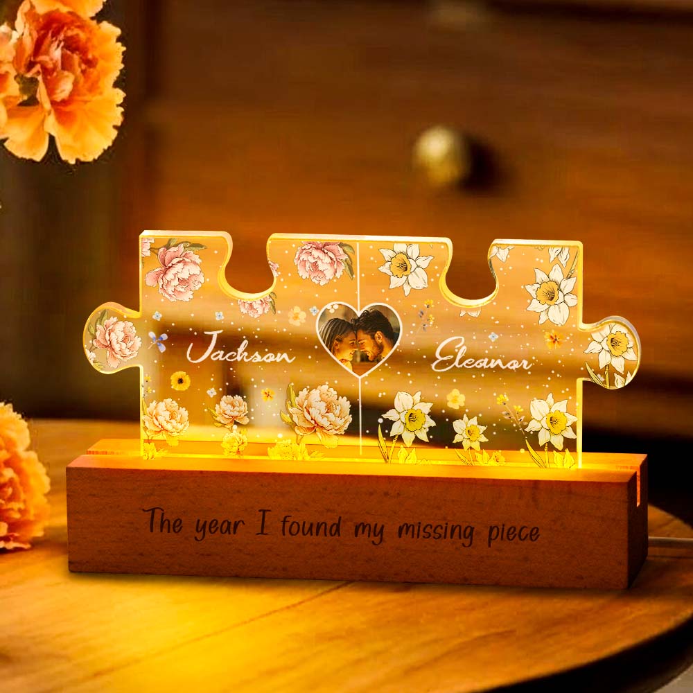 Couple Puzzle Night Light