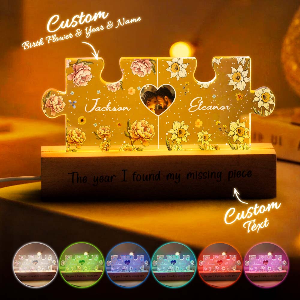 Couple Puzzle Night Light