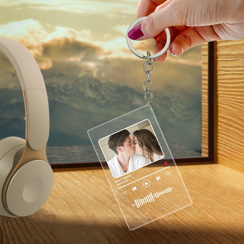 Scannable Code Keychain Night Light