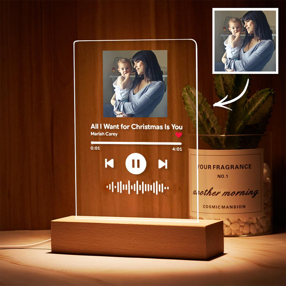 Scannable Music Code Night Light