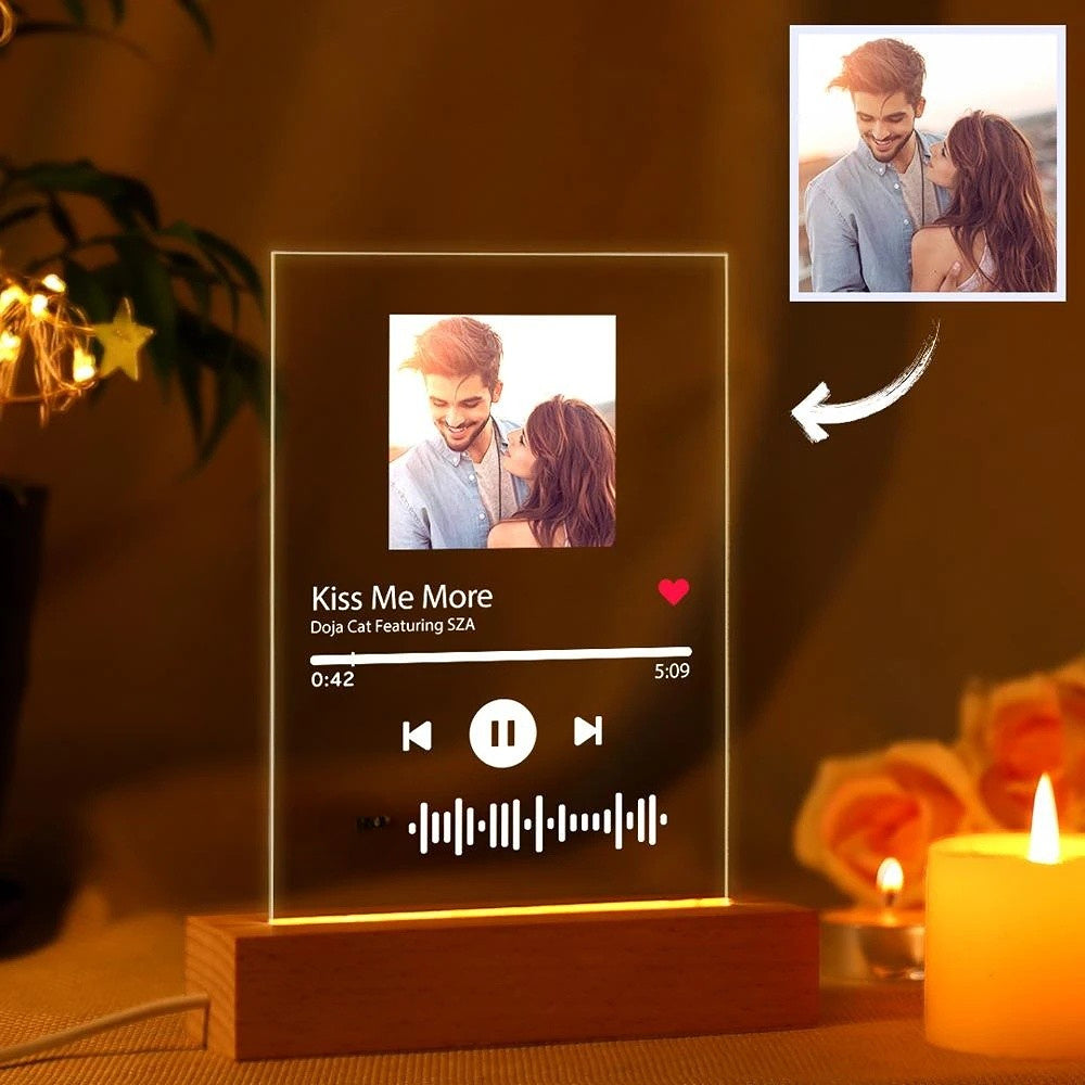 Scannable Song Night Light