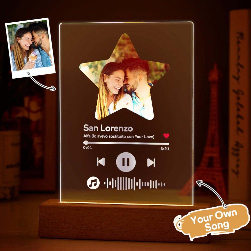 Graduation Plaque Night Light