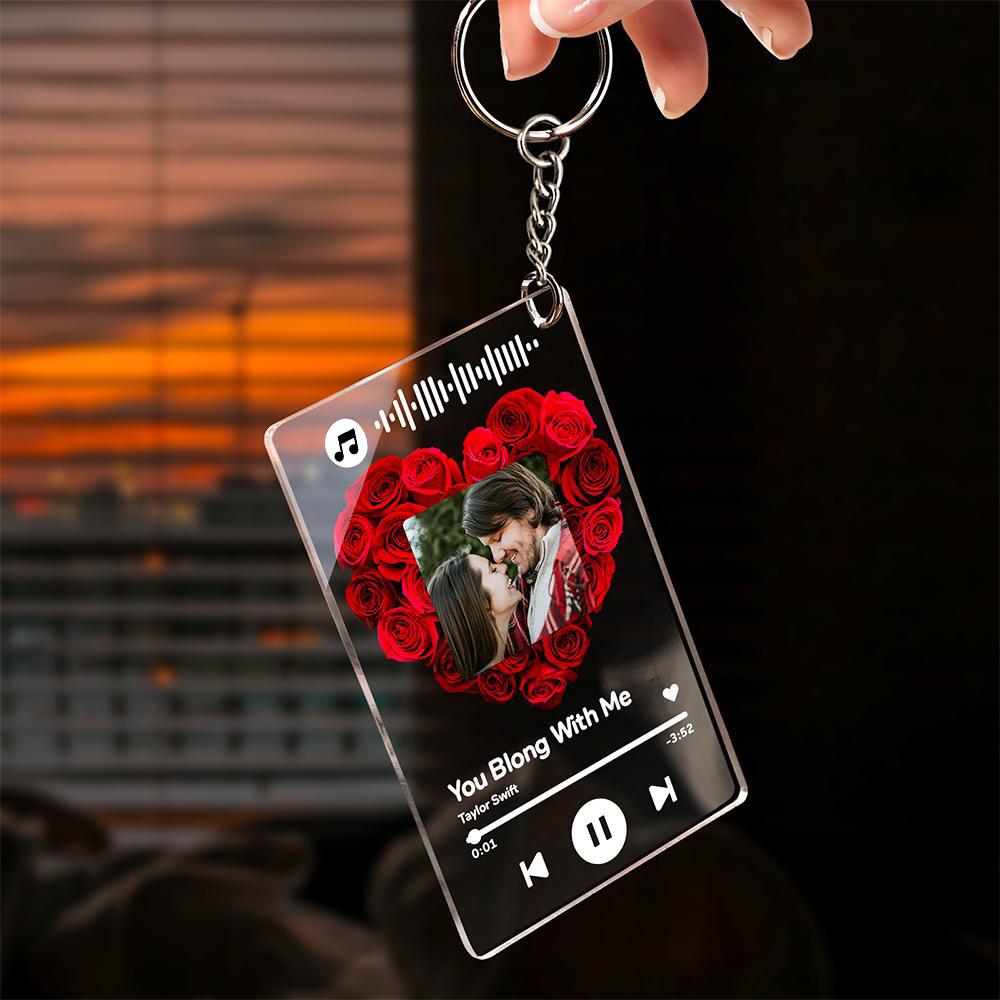 Personalized Rose Night Light