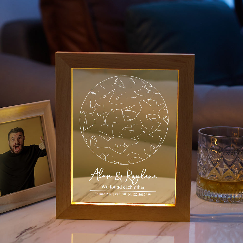 Constellation Star Map Night Light