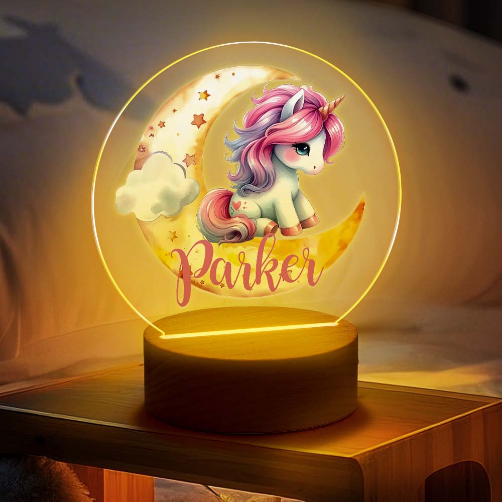Unicorn Moon Night Light