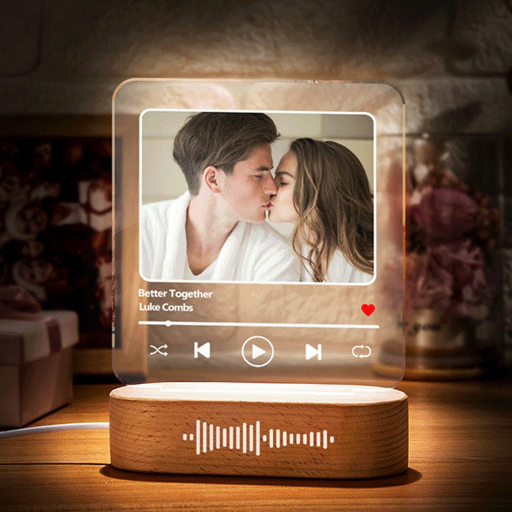 Scannable Code Keychain Night Light