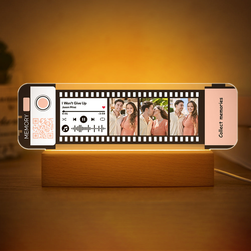 Music Code Filmstrip Night Light