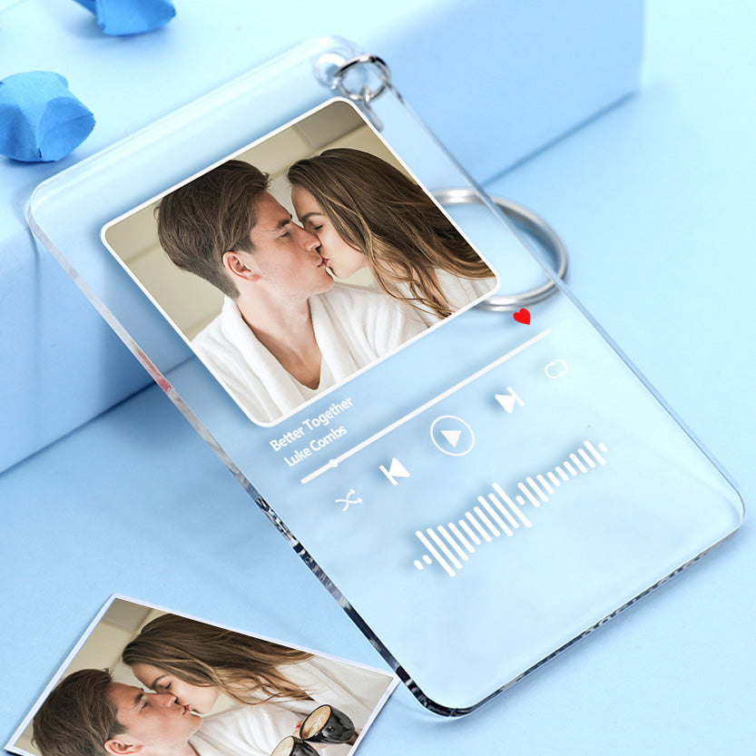Scannable Code Keychain Night Light