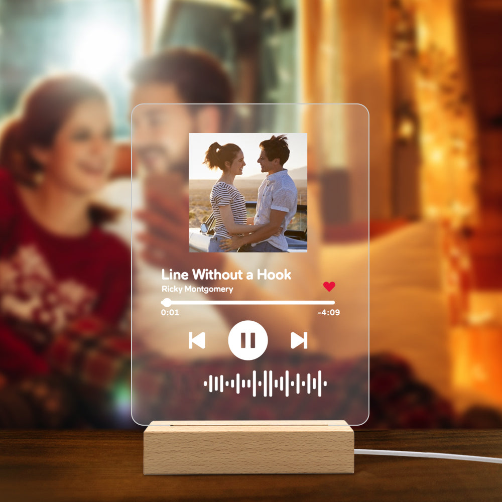 Scannable Song Code Night Light