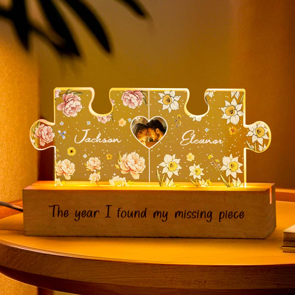 Couple Puzzle Night Light