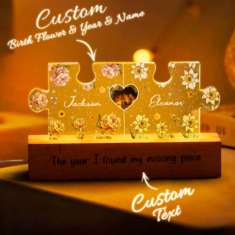 Couple Puzzle Night Light