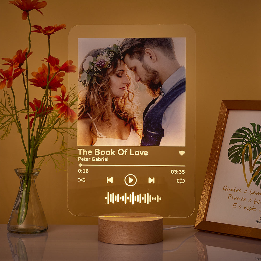 Scannable Music Code Night Light