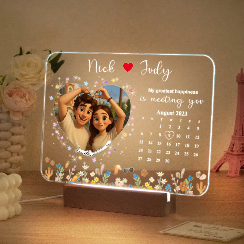 Personalized Photo LED Night Light