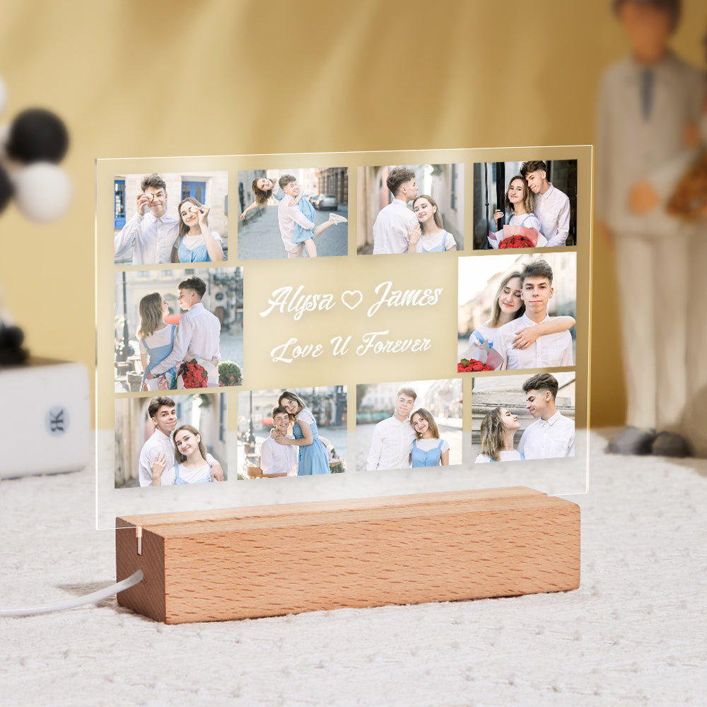 Commemorative Collage Night Light