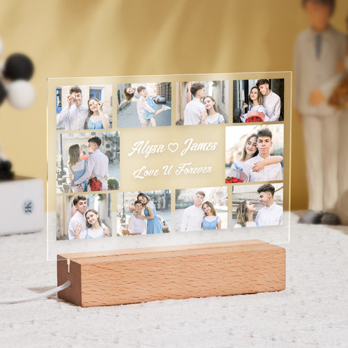 Commemorative Collage Night Light
