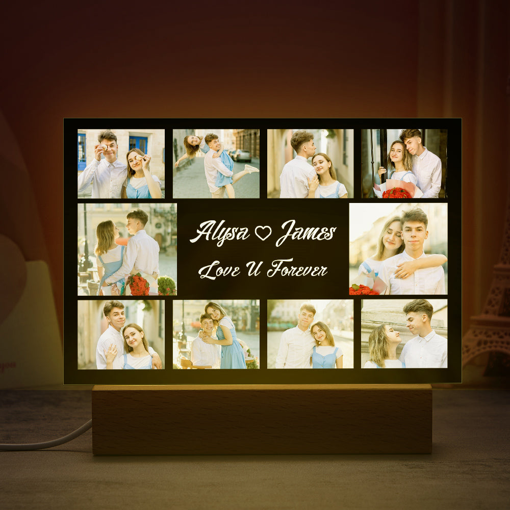 Commemorative Collage Night Light