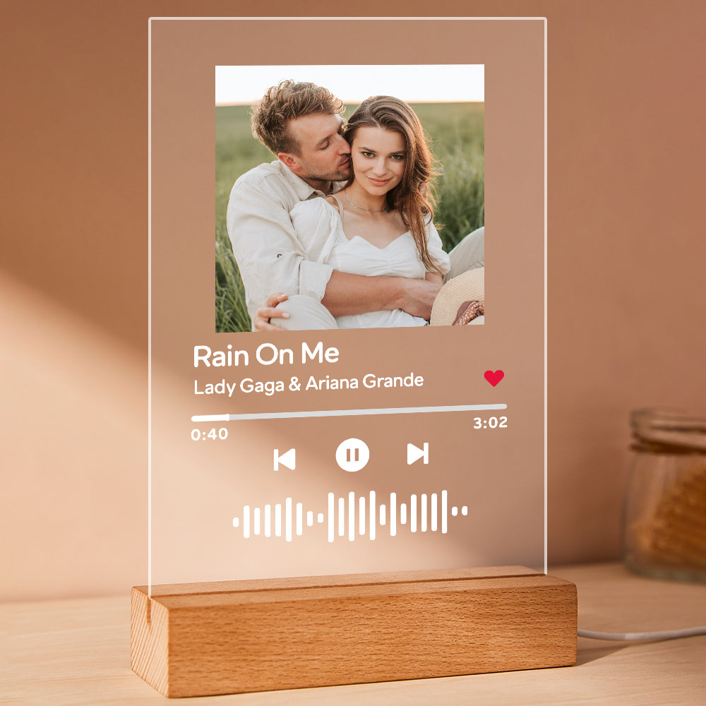 Scannable Album Code Night Light