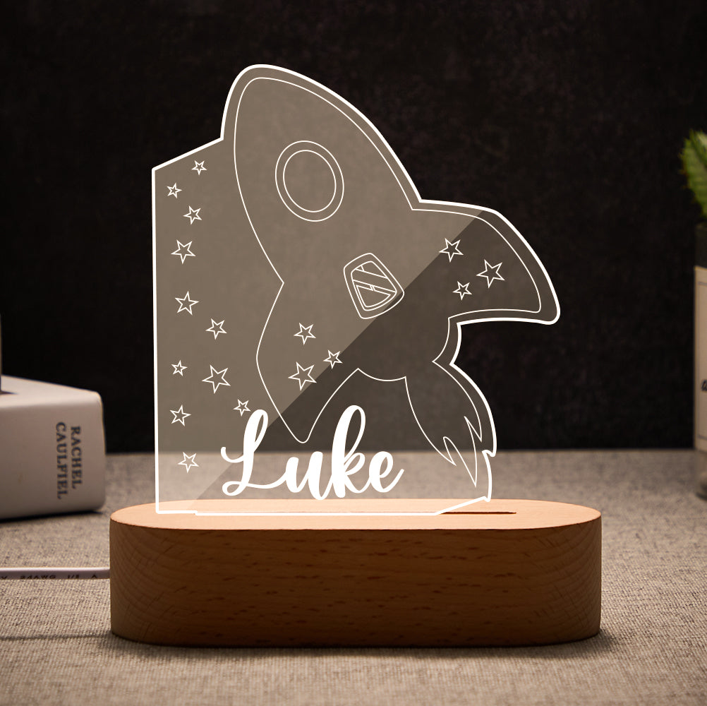 Kids’ Rocket Night Light