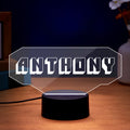 Gamer Tag Night Light