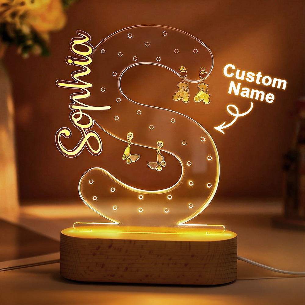 Earring Holder Night Light
