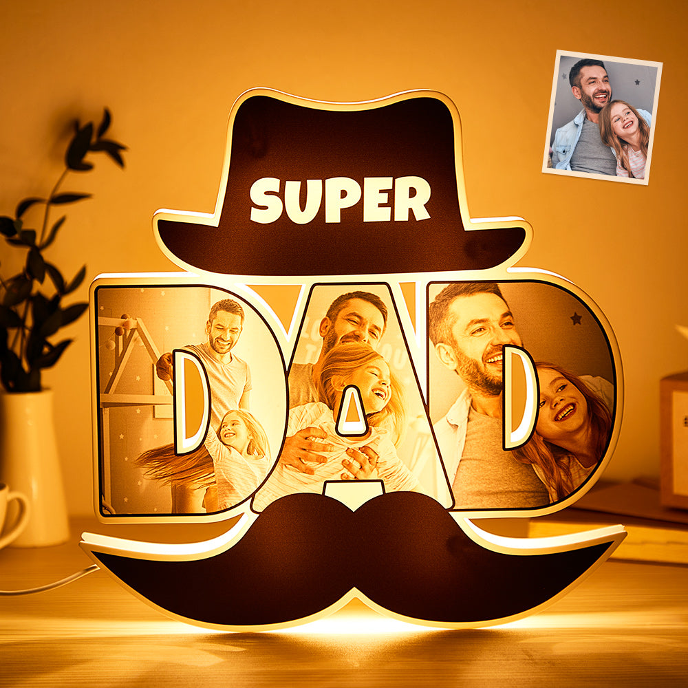 Funny Beard Night Light