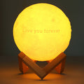 Personalized Text Moon Lamp