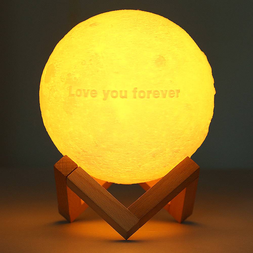 Personalized Text Moon Lamp