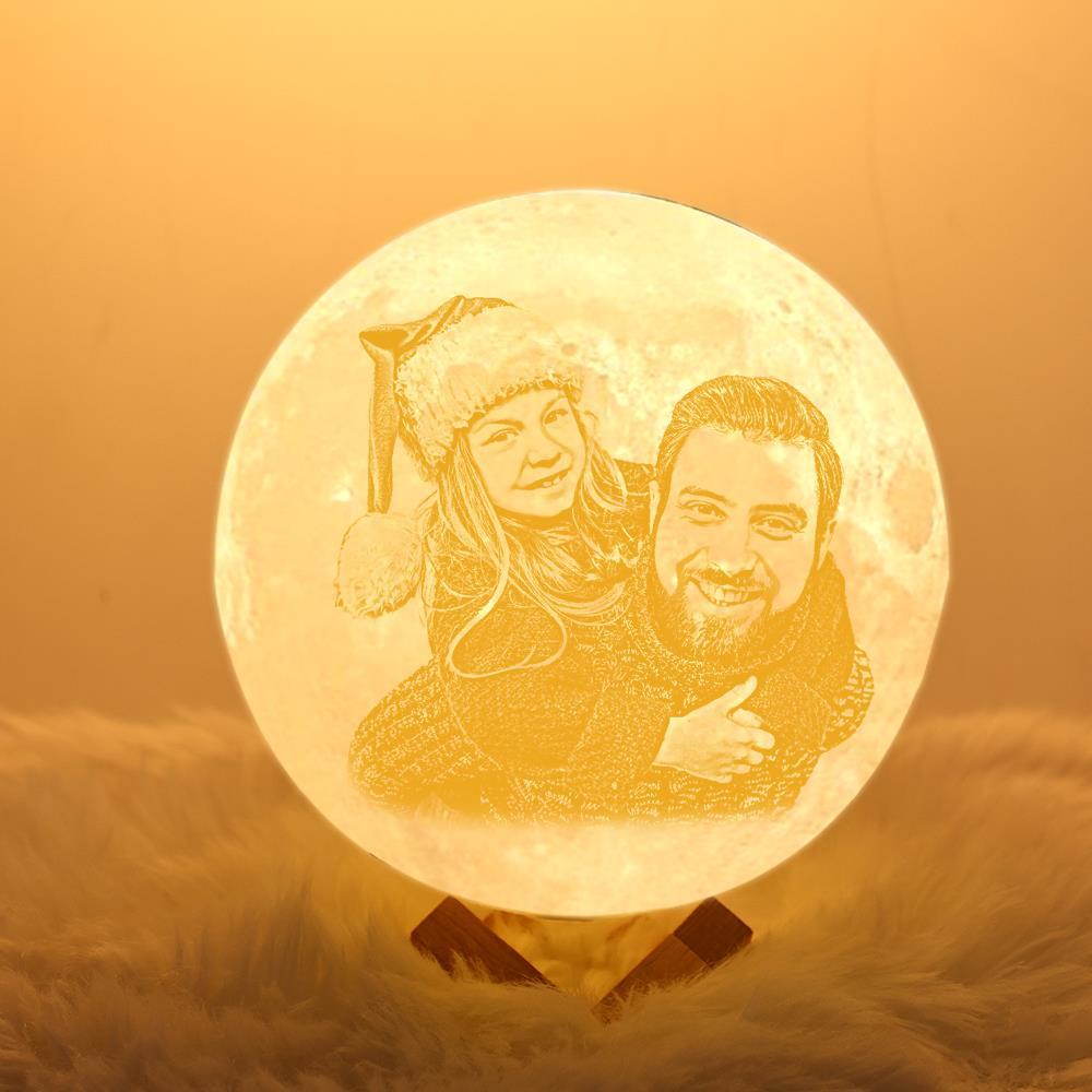 3D Photo Moon Lamp
