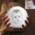 3D Photo Moon Lamp