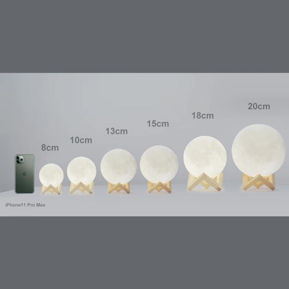 Pet Photo Moon Lamp