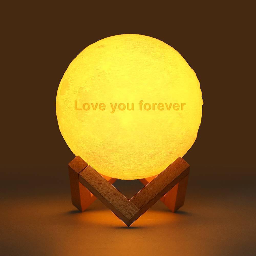 Pet Photo Moon Lamp