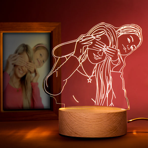 Anniversary 3D Photo Night Light