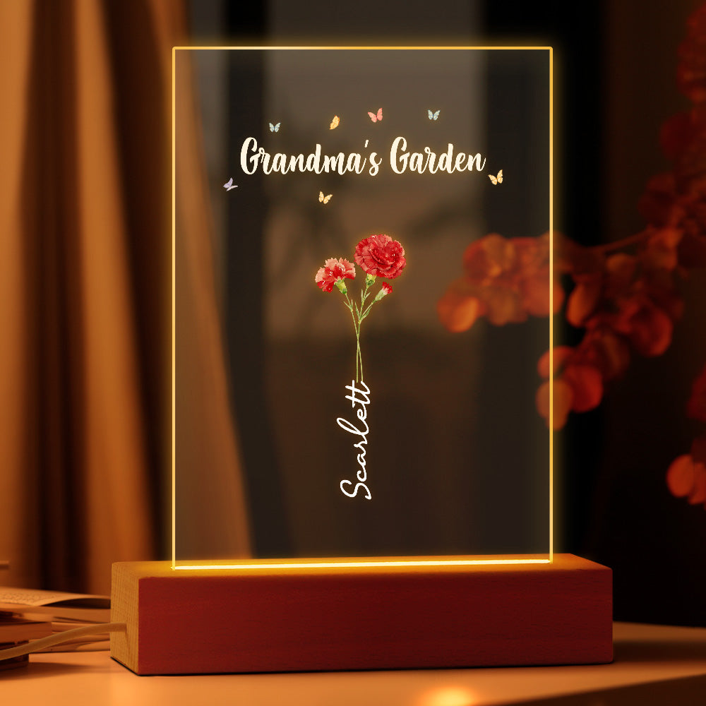 Grandma’s Garden Night Light
