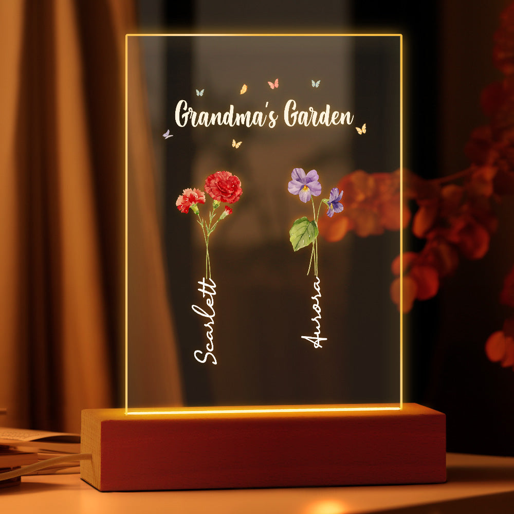 Grandma’s Garden Night Light