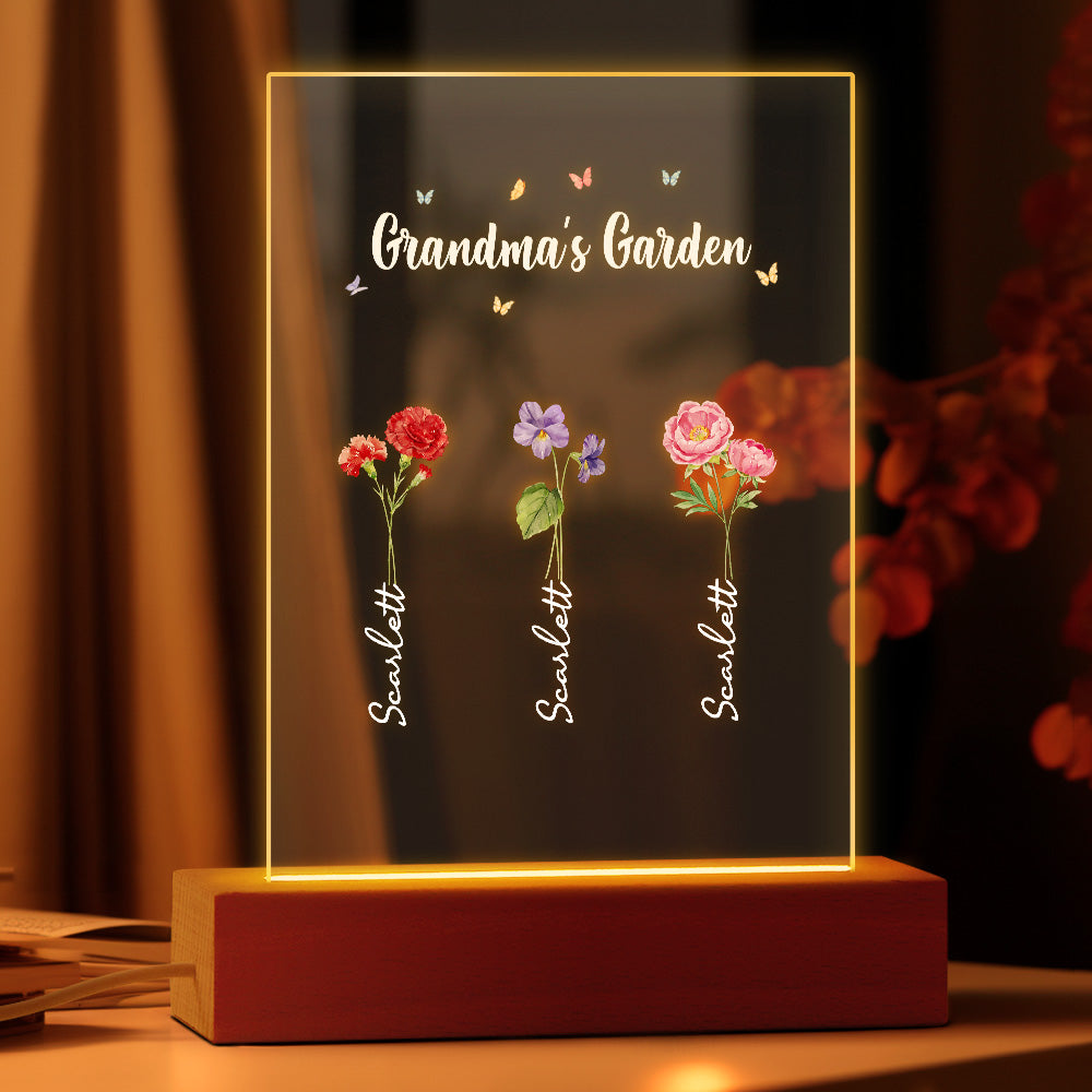 Grandma’s Garden Night Light