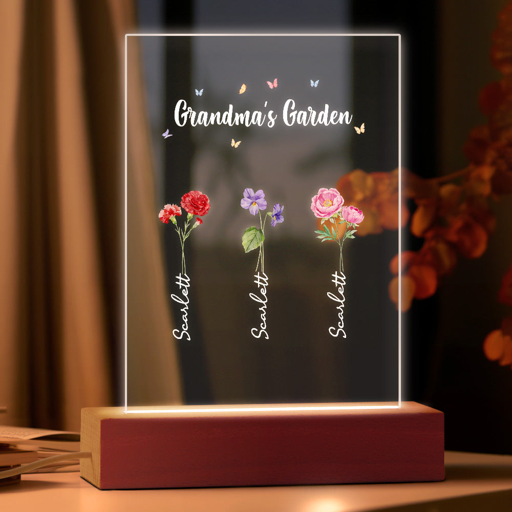 Grandma’s Garden Night Light