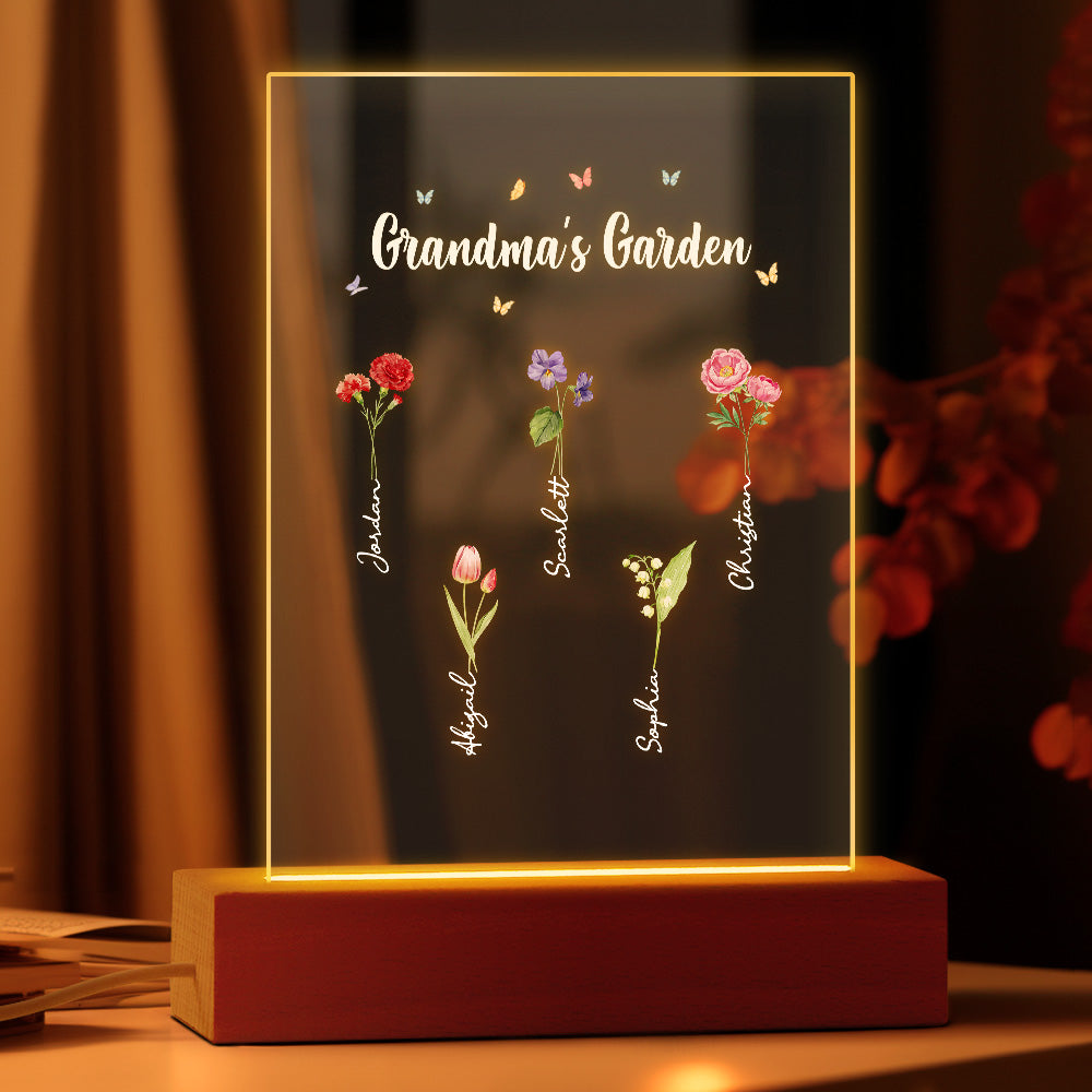 Grandma’s Garden Night Light