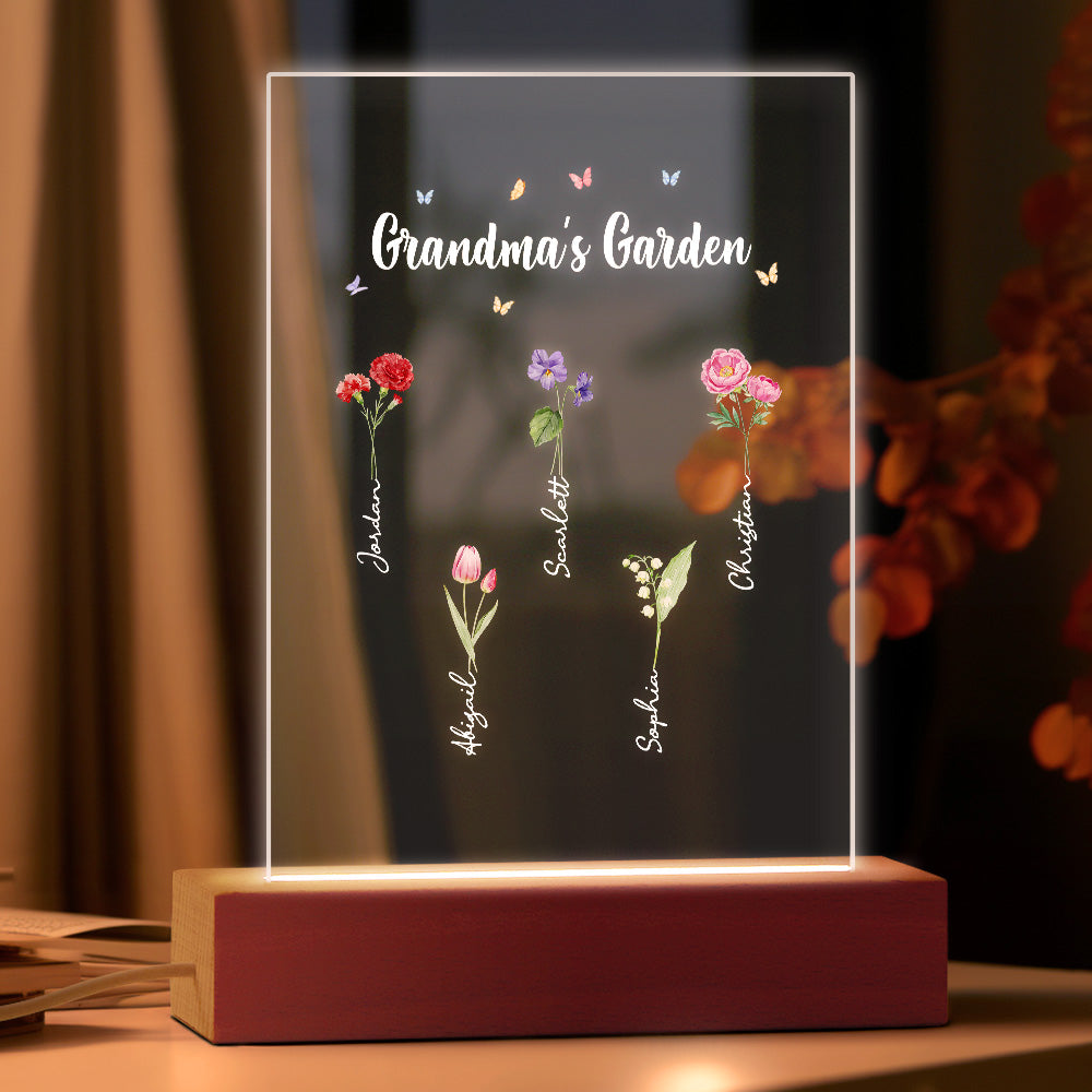 Grandma’s Garden Night Light