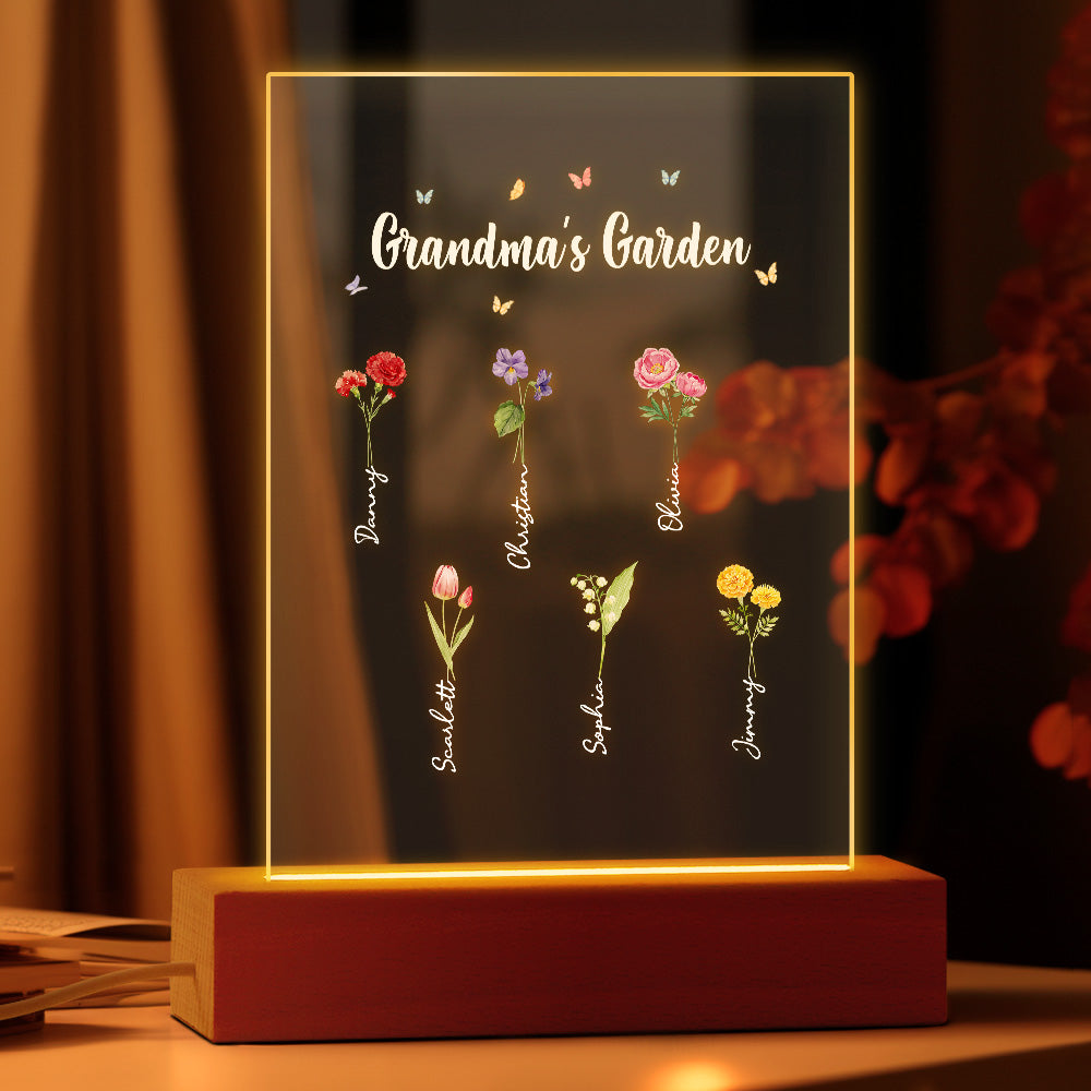 Grandma’s Garden Night Light