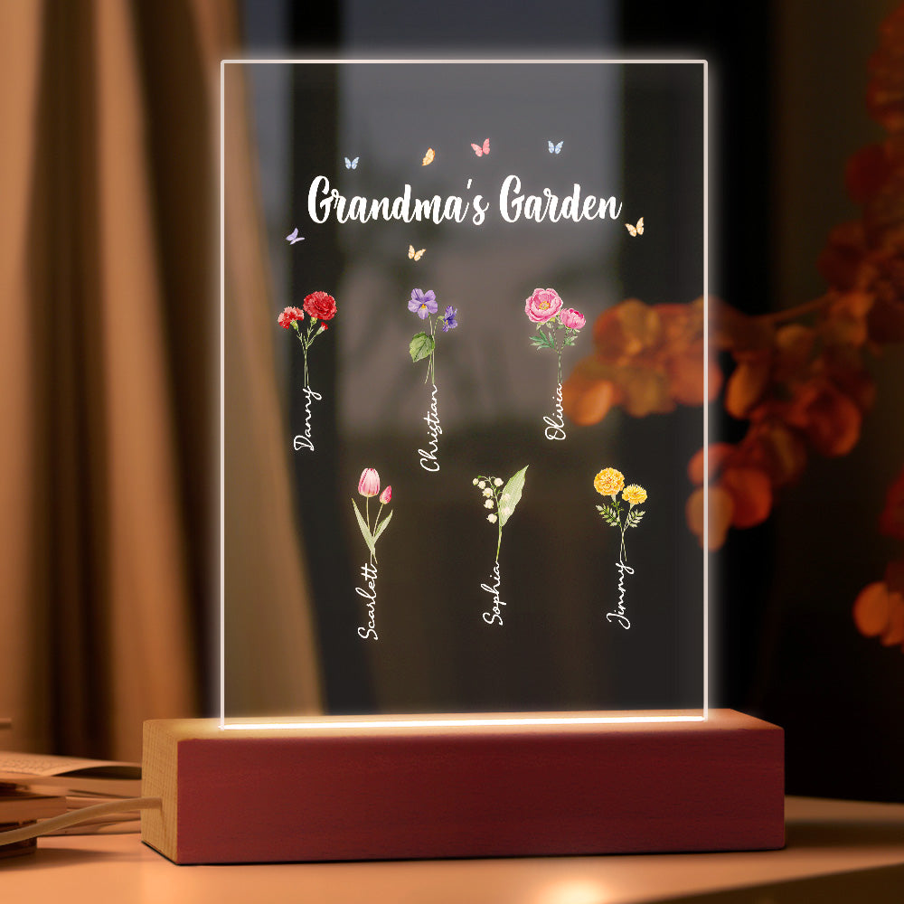 Grandma’s Garden Night Light