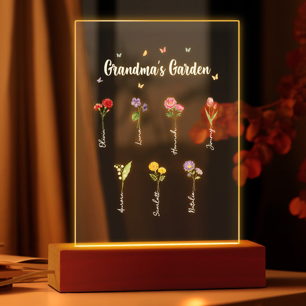 Grandma’s Garden Night Light
