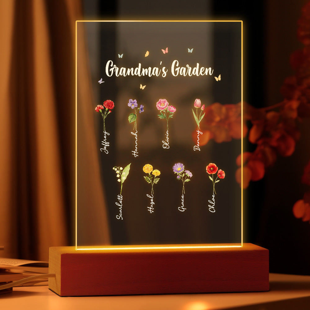 Grandma’s Garden Night Light