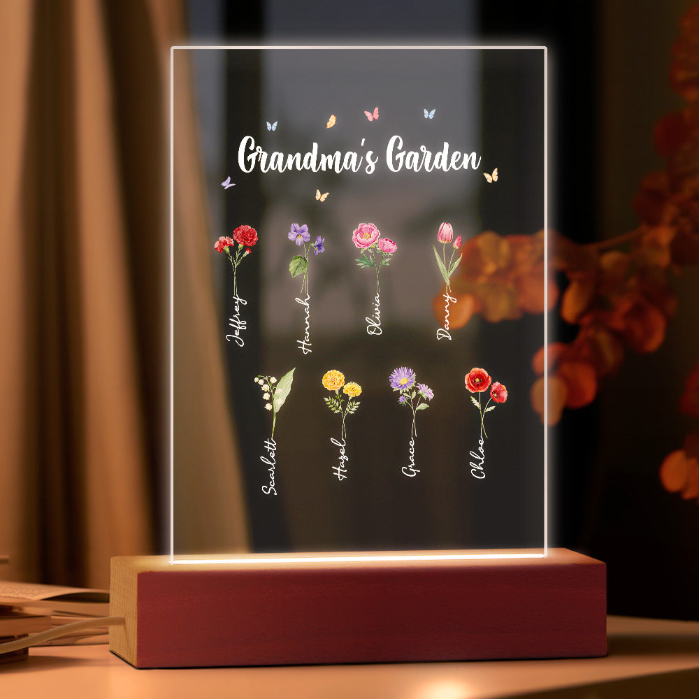 Grandma’s Garden Night Light